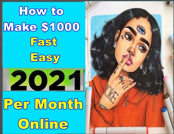 How to make $1000 per month online